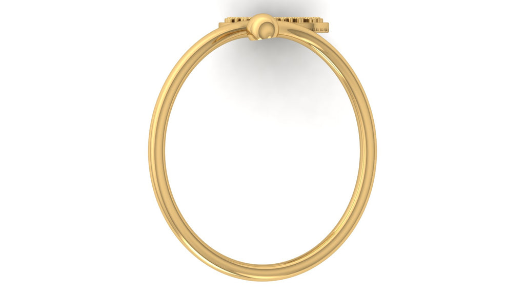 0.14 Ct Round Diamond Ring