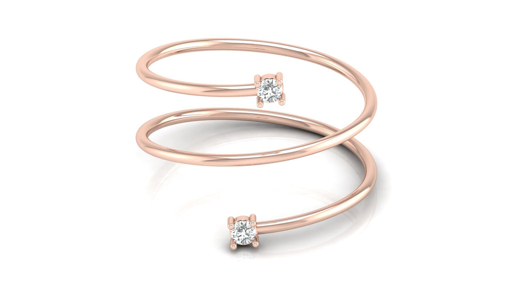 0.06 Ct Round  Diamond Ring