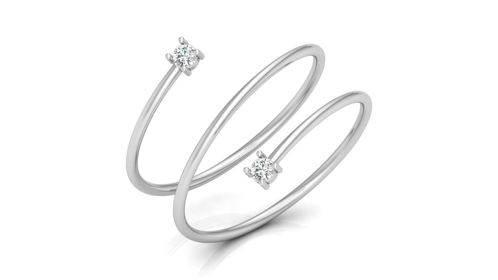 0.06 Ct Round  Diamond Ring
