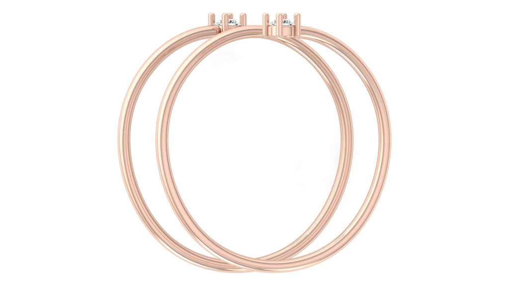 0.06 Ct Round  Diamond Ring