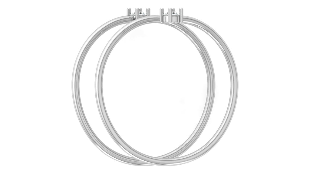 0.06 Ct Round  Diamond Ring