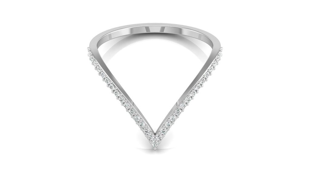 0.12 Ct Round  Diamond Ring