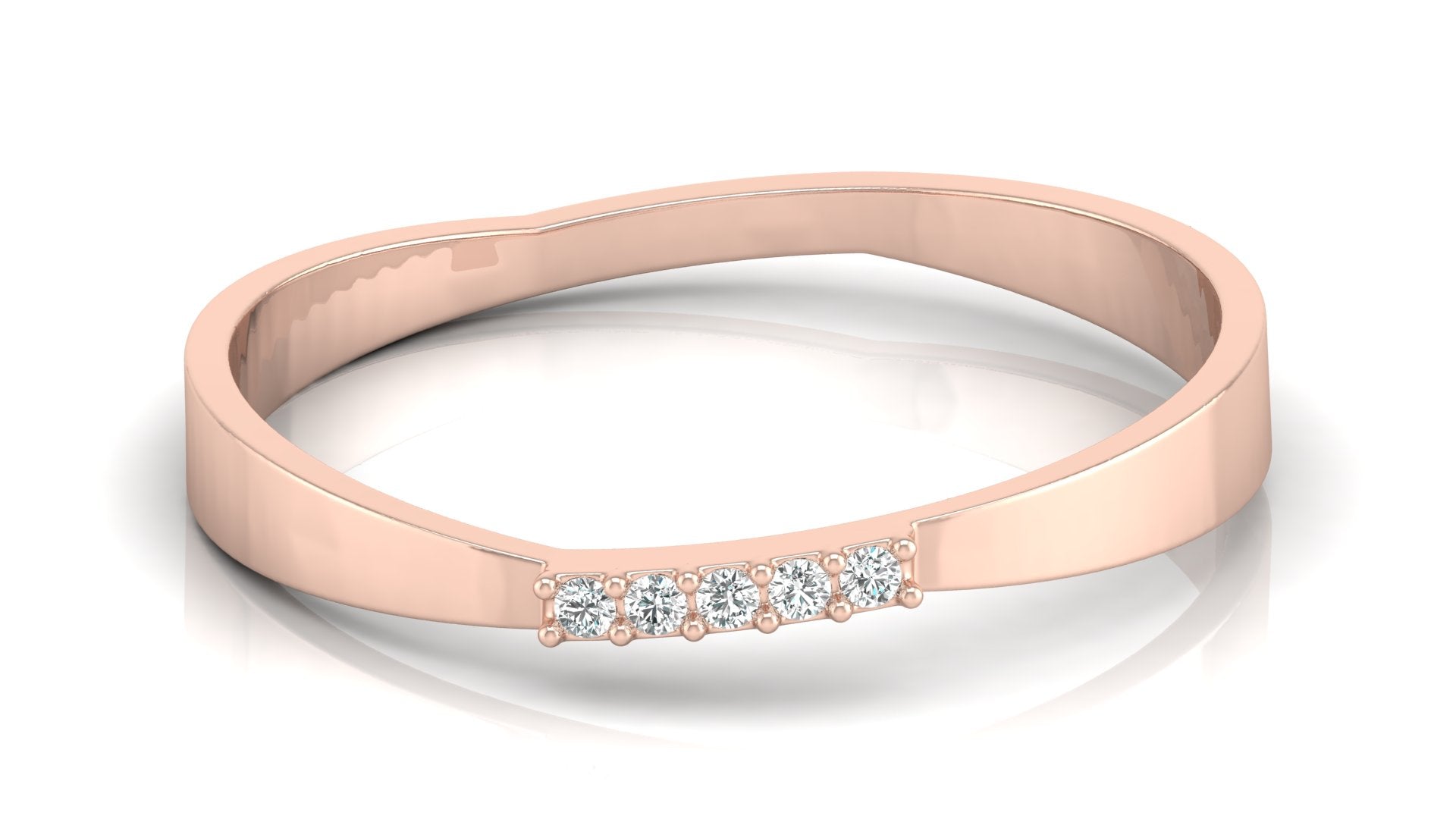 0.02 Ct Round Diamond Ring
