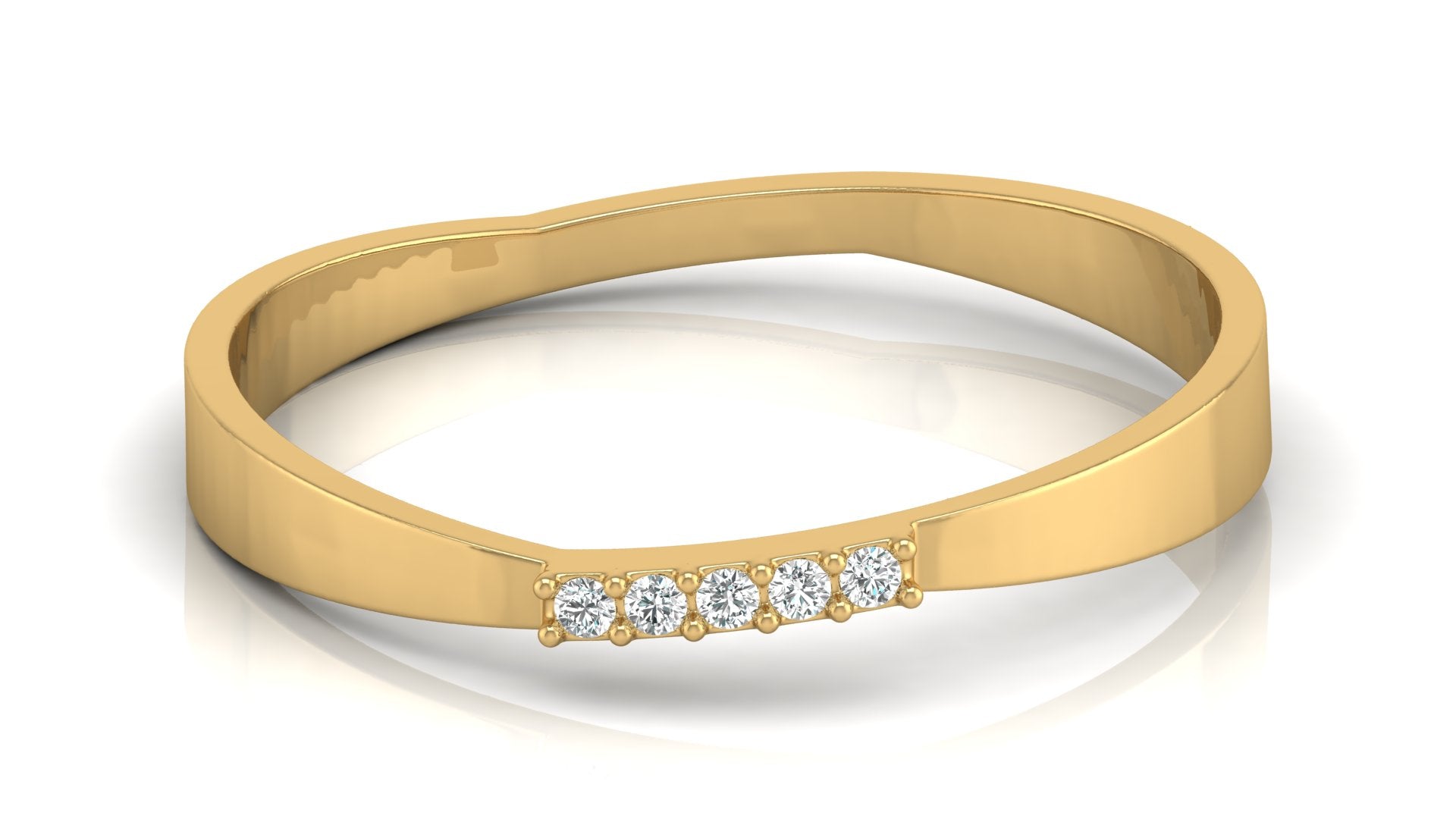 0.02 Ct Round Diamond Ring