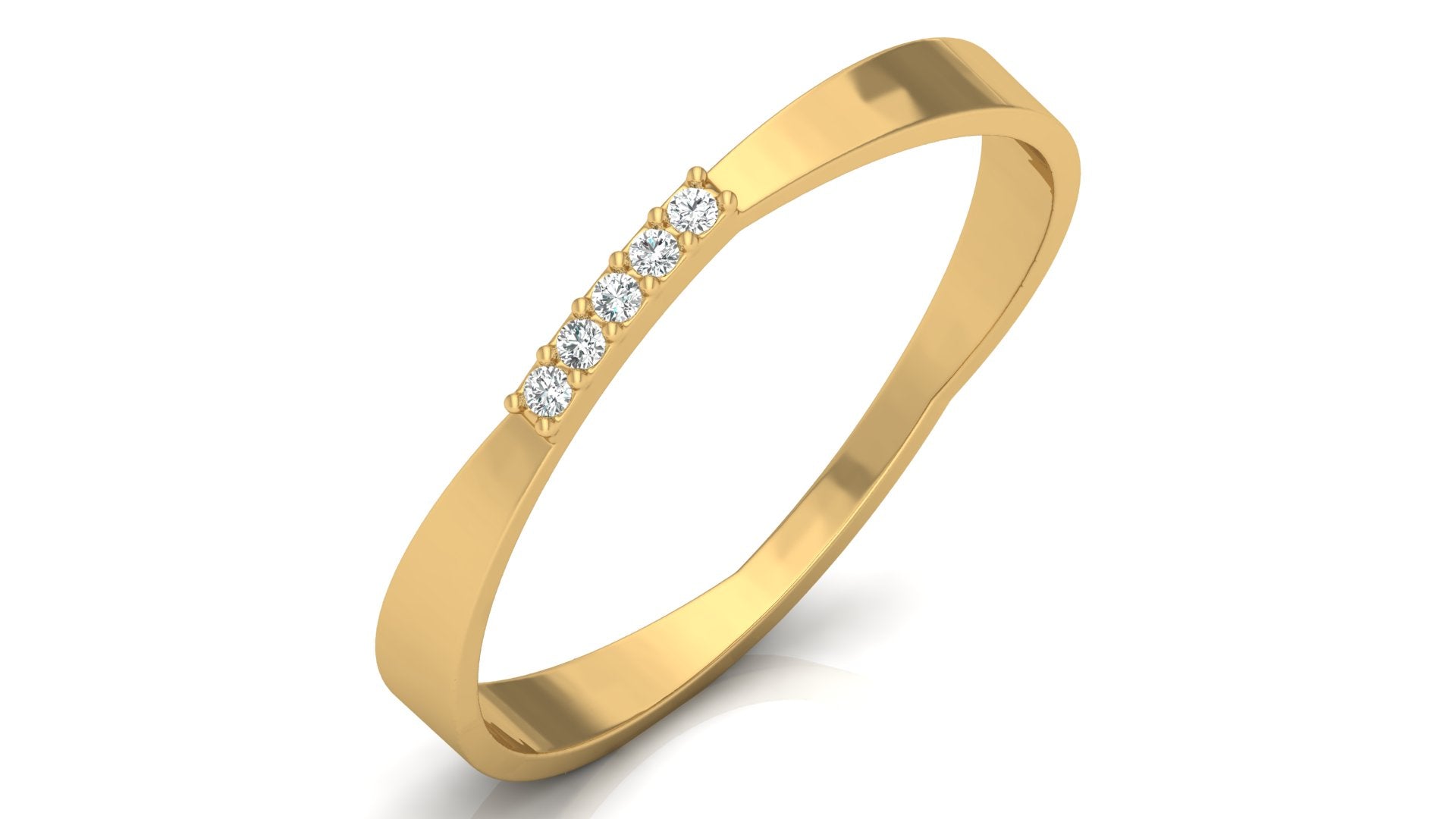 0.02 Ct Round Diamond Ring