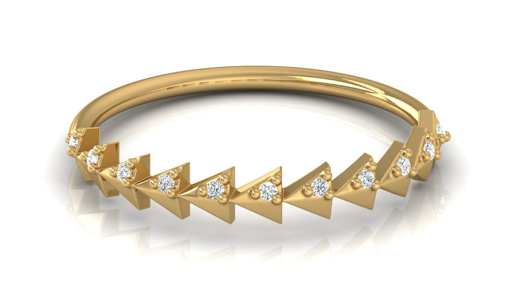 0.04 Ct Round Diamond Ring