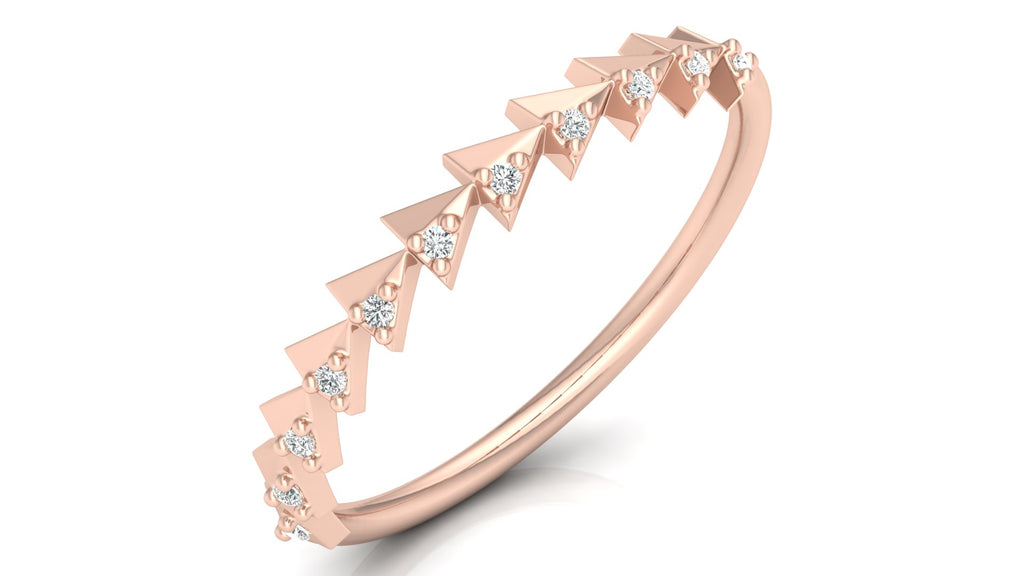 0.04 Ct Round Diamond Ring