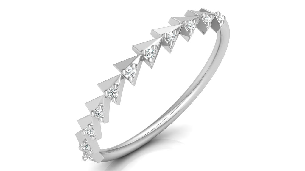 0.04 Ct Round Diamond Ring
