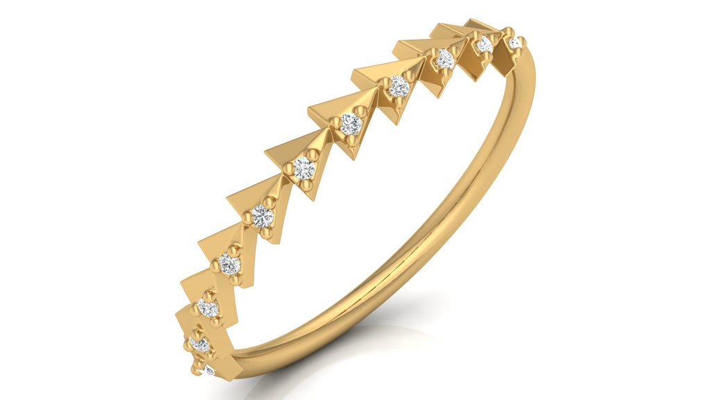 0.04 Ct Round Diamond Ring