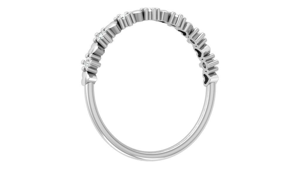 0.09 Ct Round Diamond Ring