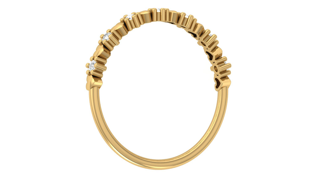0.09 Ct Round Diamond Ring