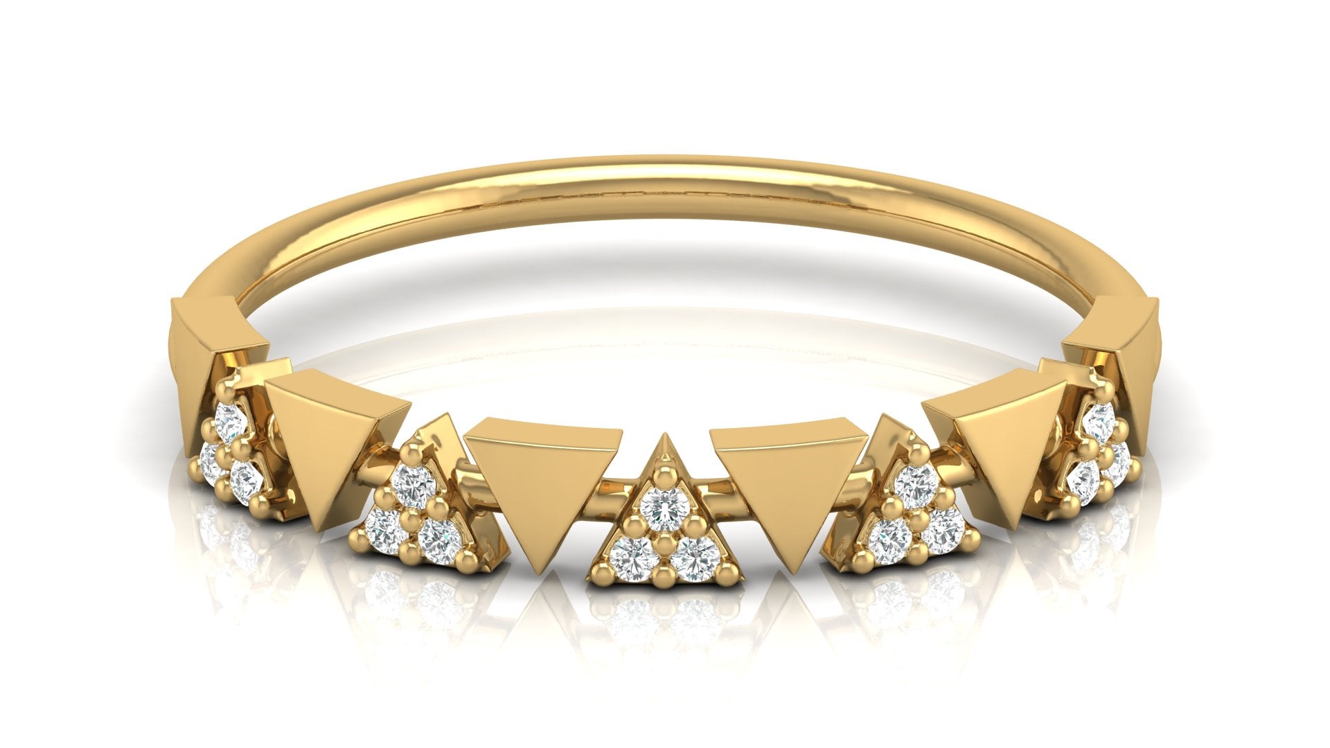 0.06 Ct Round Diamond Ring