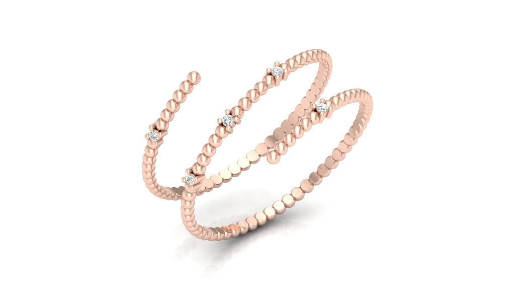 0.02 Ct Round Diamond Ring