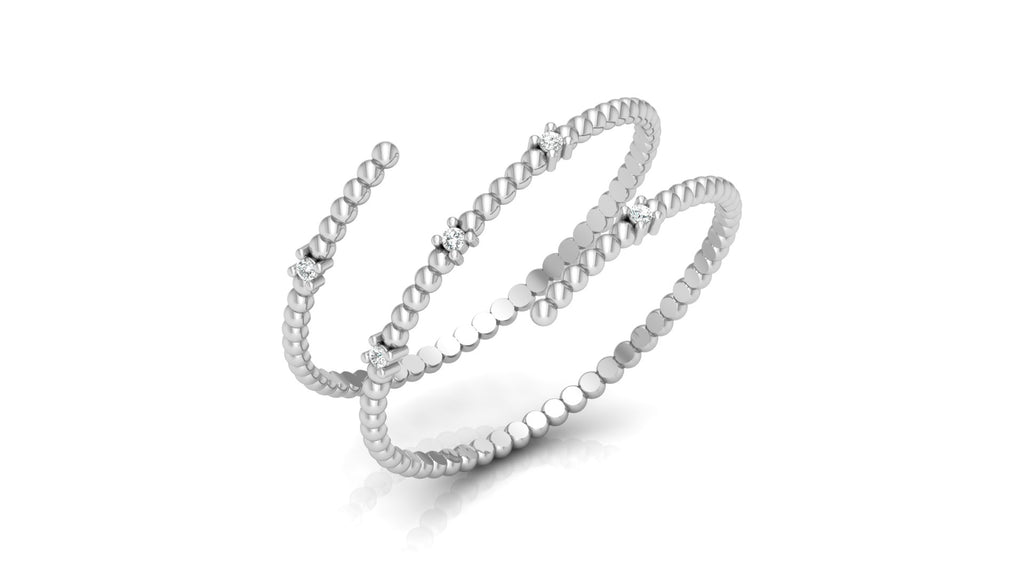 0.02 Ct Round Diamond Ring