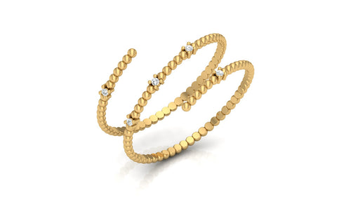 0.02 Ct Round Diamond Ring
