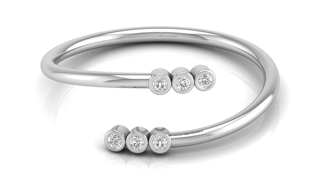 0.04 Ct Round Diamond Ring