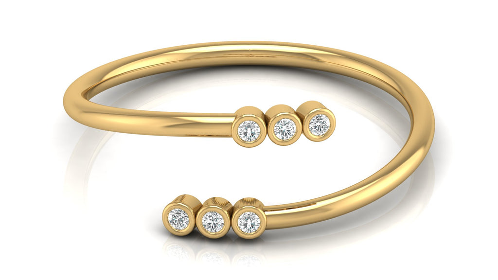 0.04 Ct Round Diamond Ring