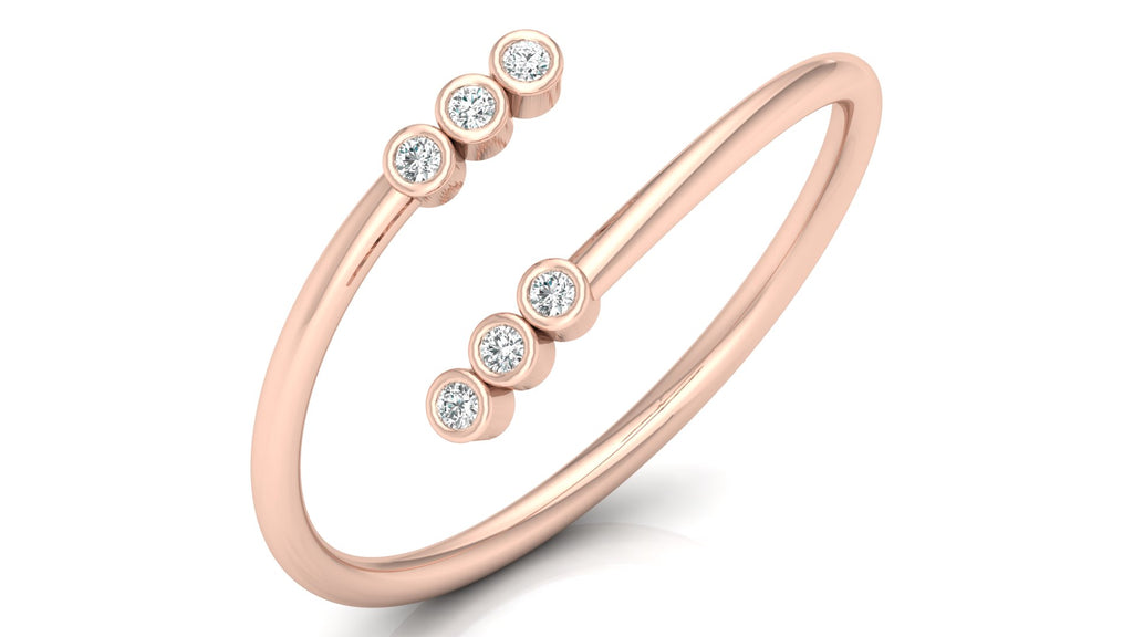 0.04 Ct Round Diamond Ring