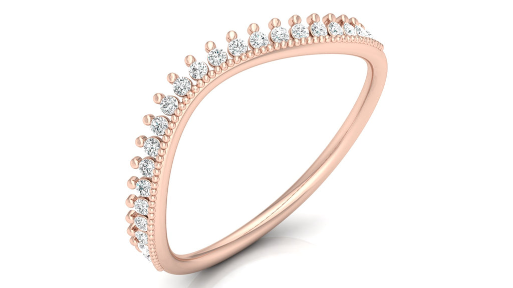 0.14 Ct Round Diamond Ring