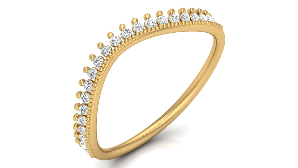 0.14 Ct Round Diamond Ring