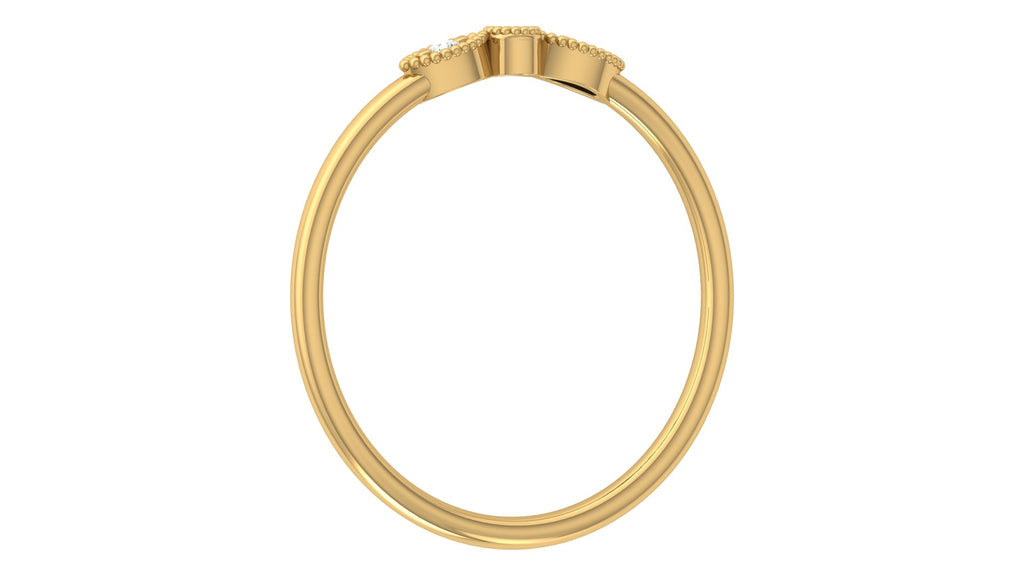 0.03 Ct Round Diamond Ring