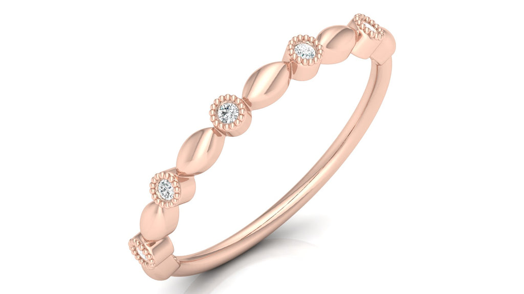 0.04 Ct Round Diamond Ring