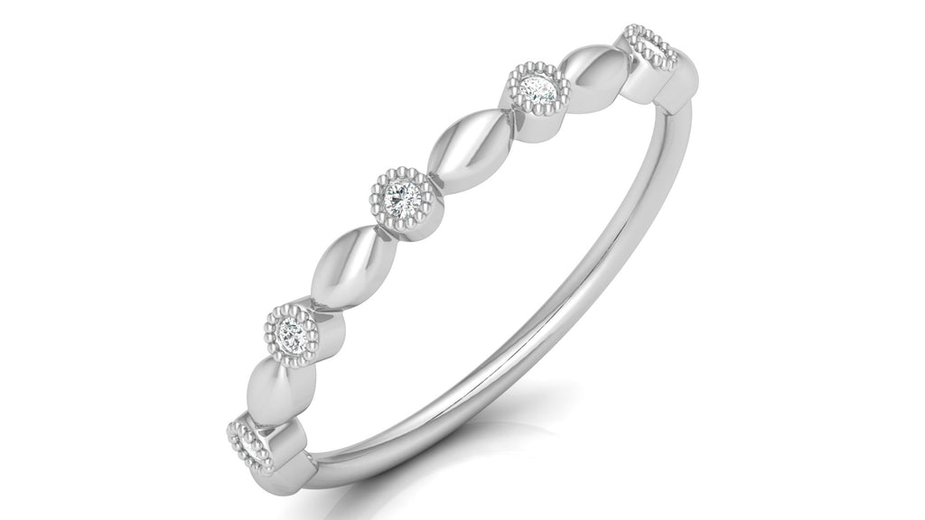 0.04 Ct Round Diamond Ring