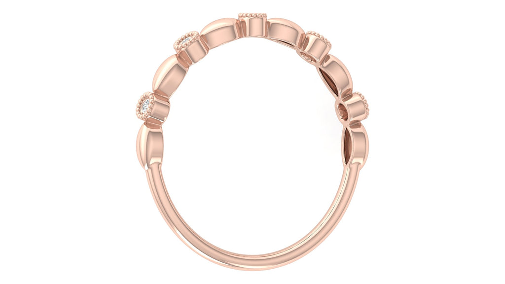 0.04 Ct Round Diamond Ring