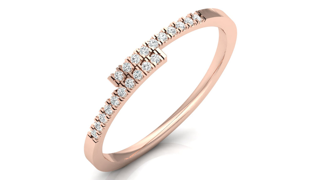 0.07 Ct Round Diamond Ring