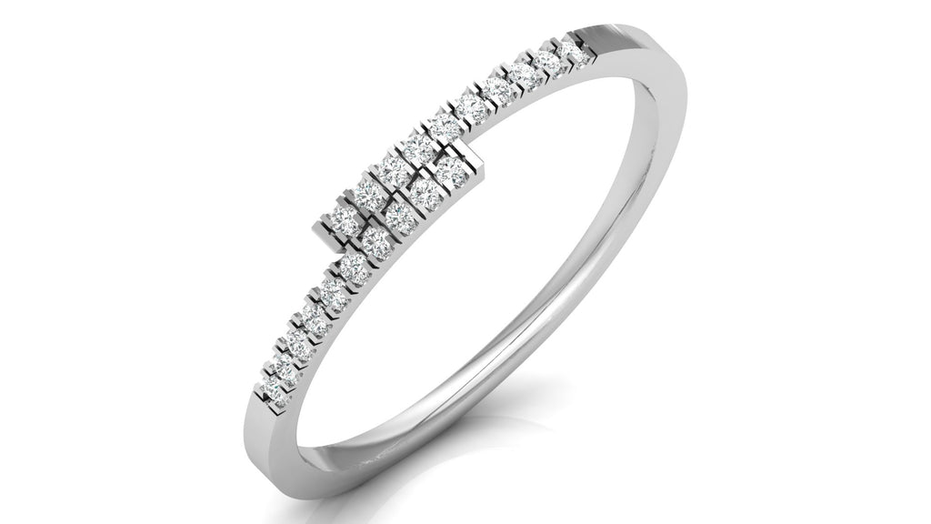 0.07 Ct Round Diamond Ring