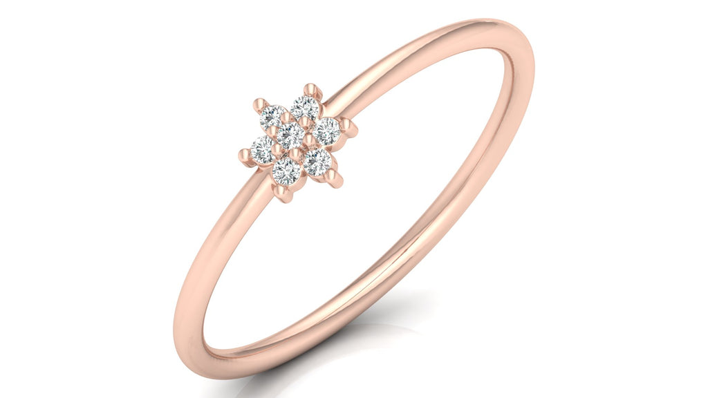 0.05 Ct Round Diamond Ring