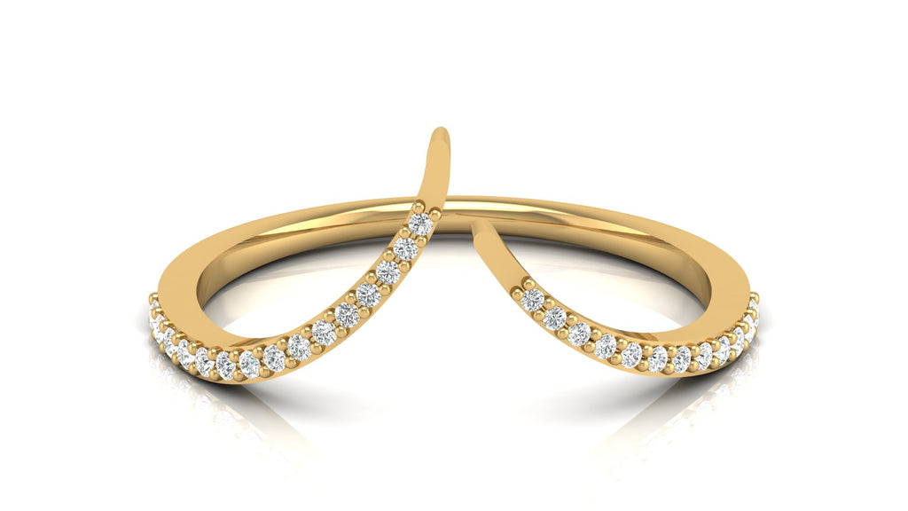 0.09 Ct Round Diamond Ring
