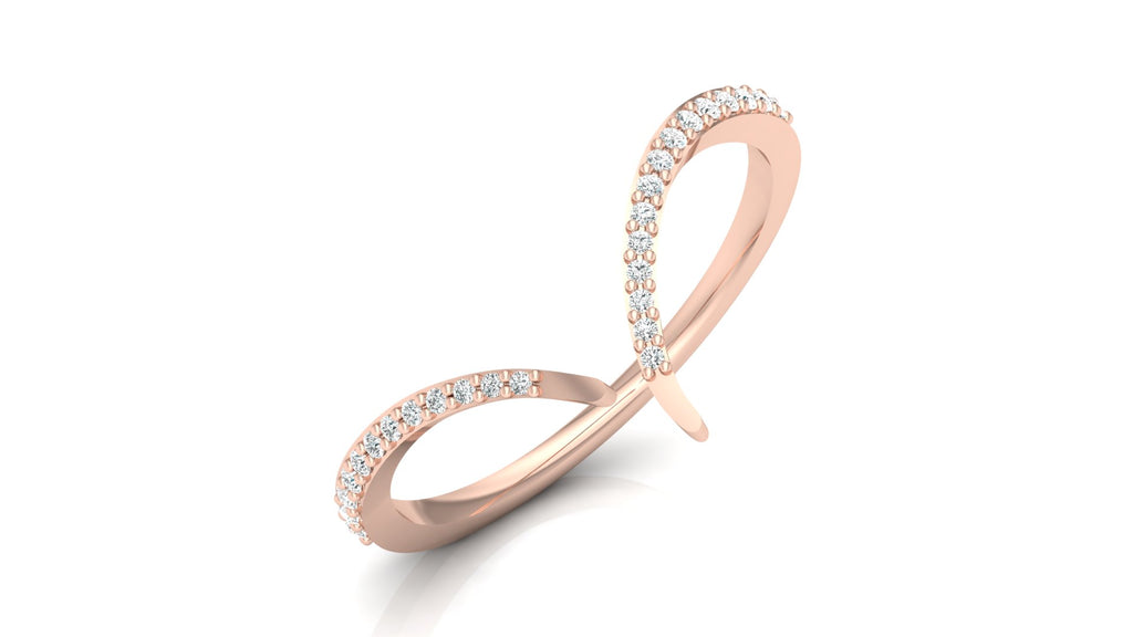 0.09 Ct Round Diamond Ring