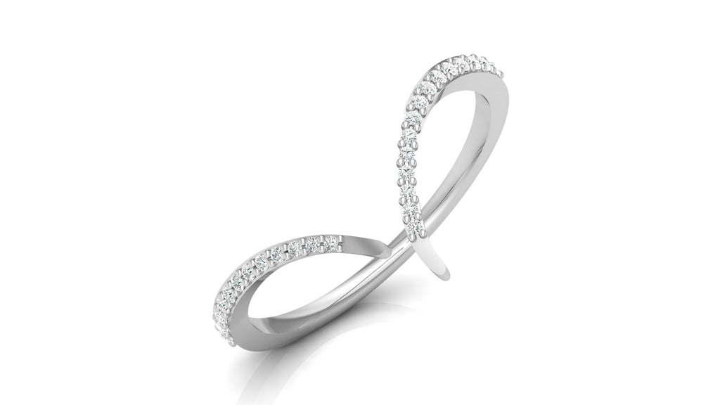 0.09 Ct Round Diamond Ring