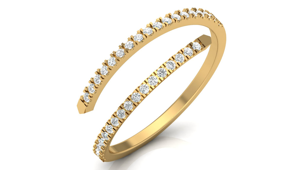 0.18 Ct Round Diamond Ring