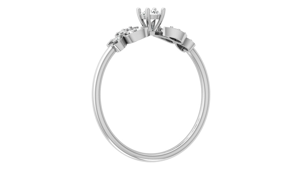 0.17 Ct Round Diamond Ring