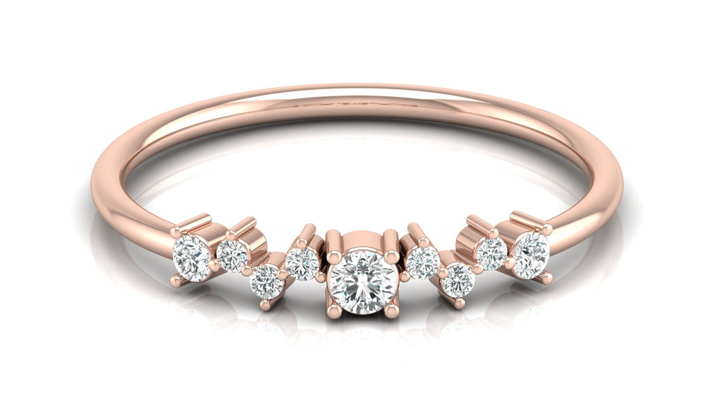 0.15 Ct Round Diamond Ring
