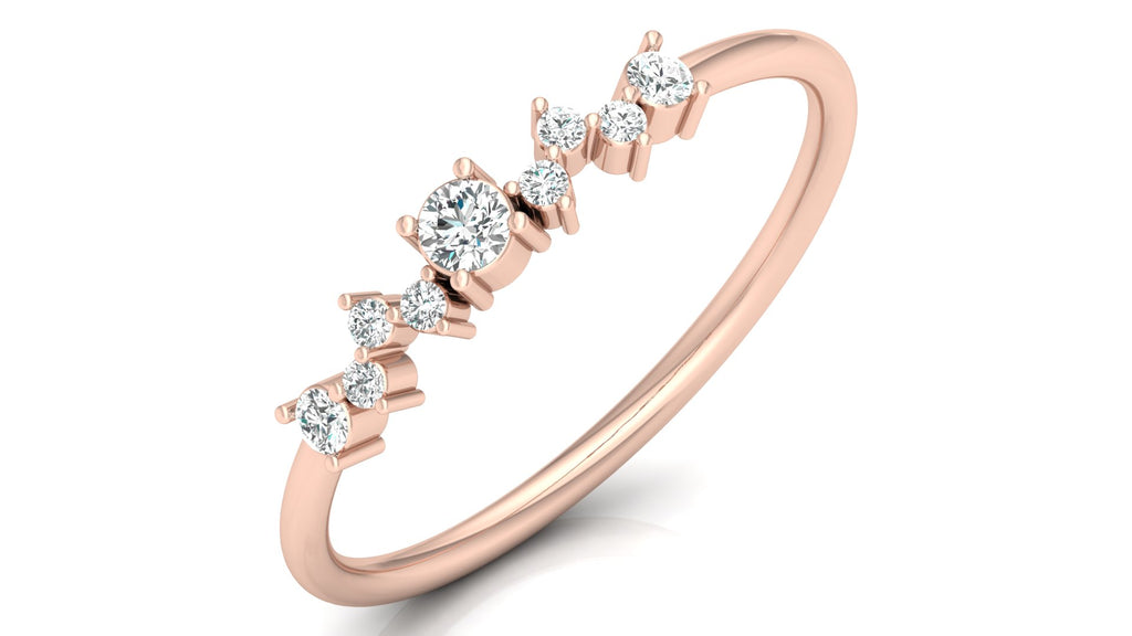 0.15 Ct Round Diamond Ring