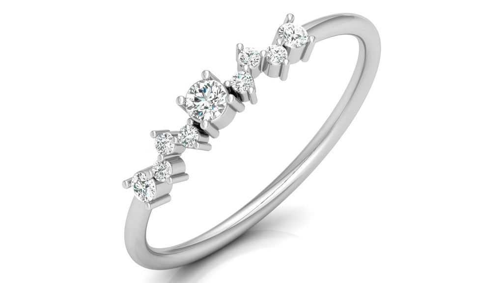 0.15 Ct Round Diamond Ring