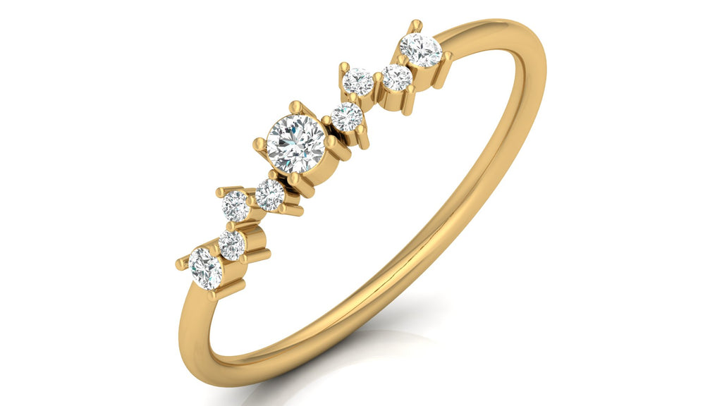 0.15 Ct Round Diamond Ring
