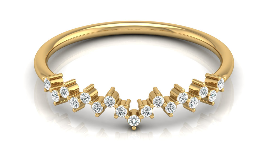 0.11 Ct Round Diamond Ring
