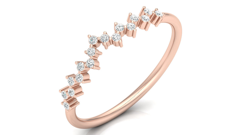 0.11 Ct Round Diamond Ring
