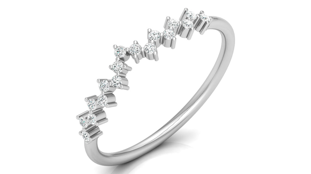 0.11 Ct Round Diamond Ring