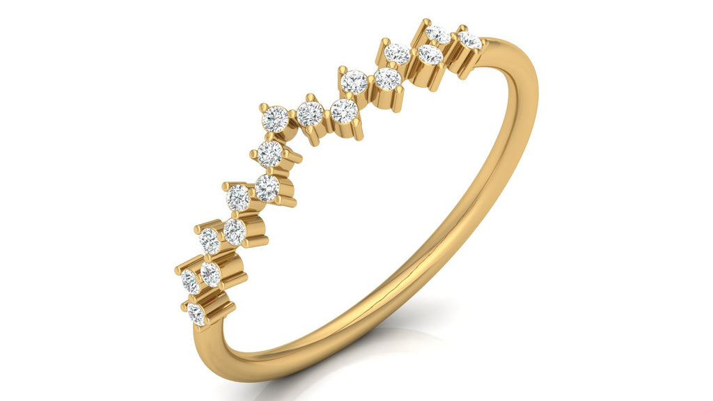 0.11 Ct Round Diamond Ring