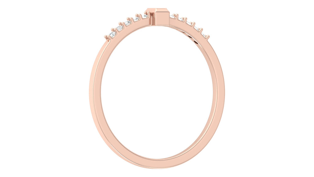 0.05+0.03 Ct Round +Bugget Diamond Ring