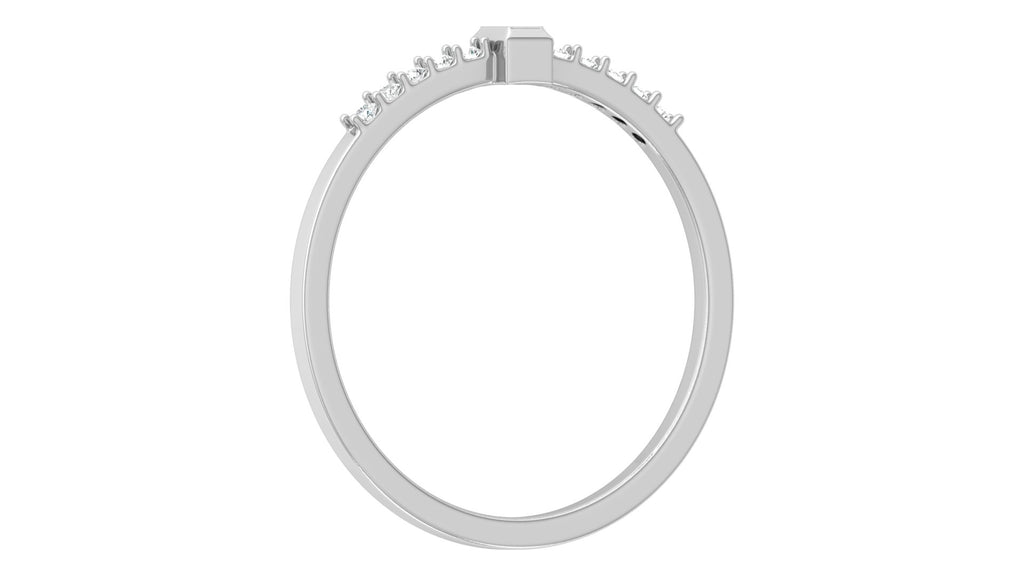 0.05+0.03 Ct Round +Bugget Diamond Ring