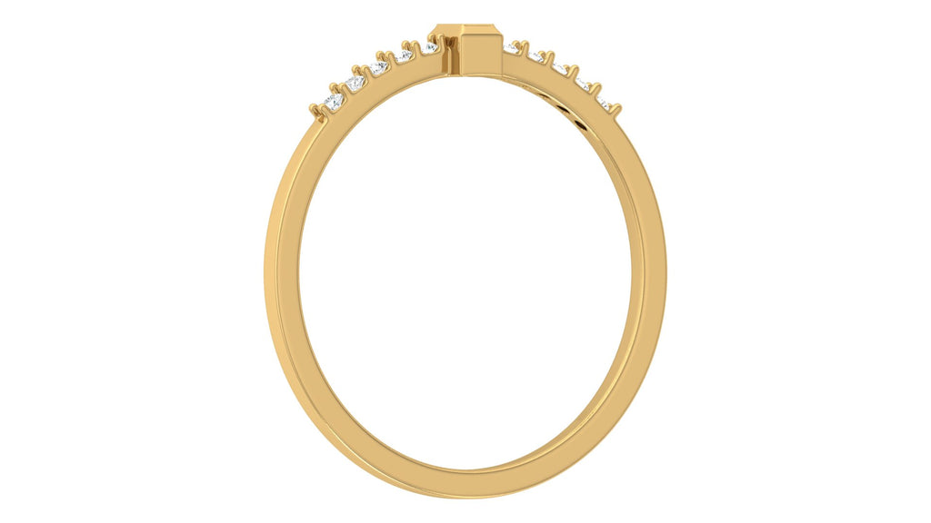 0.05+0.03 Ct Round +Bugget Diamond Ring