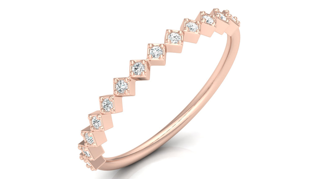 0.11 Ct Round Diamond Ring