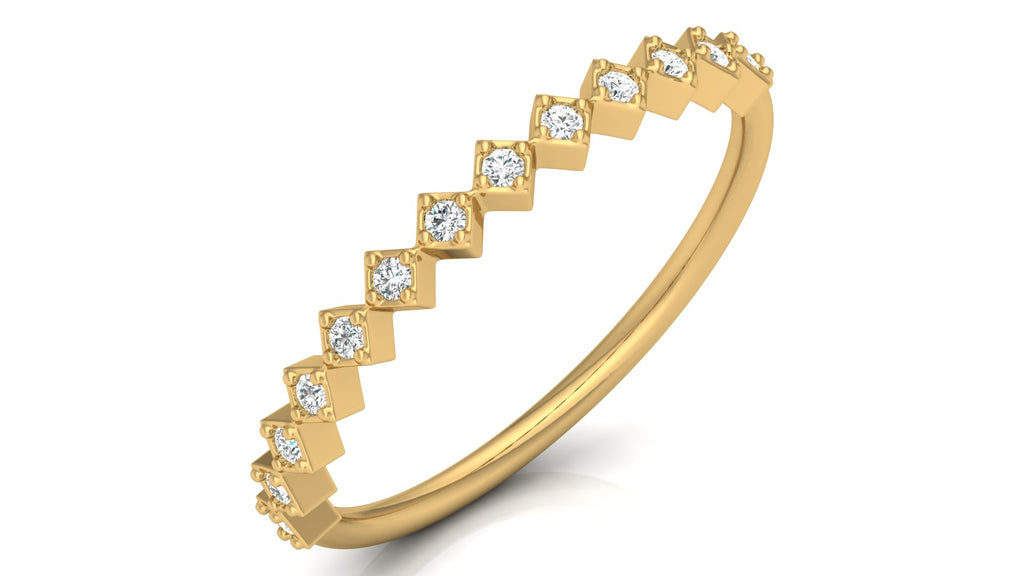 0.11 Ct Round Diamond Ring