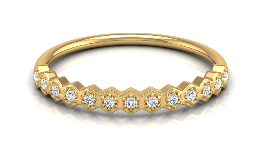 0.08 Ct Round Diamond Ring